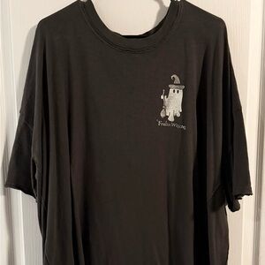 Aerie distressed oversized Halloween tshirt